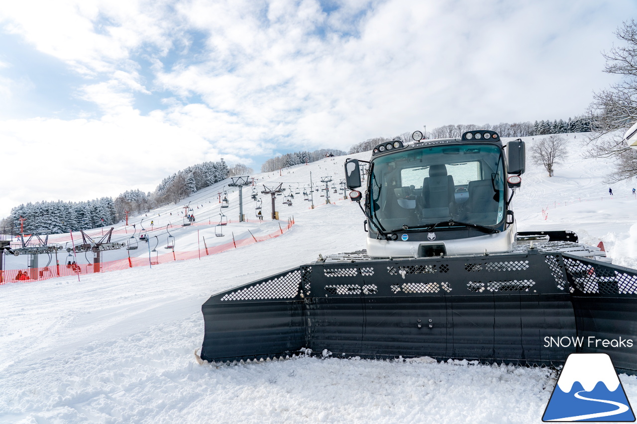 北長沼スキー場｜晴天＋粉雪＝最高！素晴らしいコンディションで、2月がスタート(^^)/